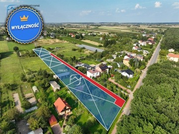 Działka, Poniatowa, 1300 m²