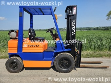 Wózek Widłowy TOYOTA 5FG20 , TOYOTA 5FGF20 , LINDE