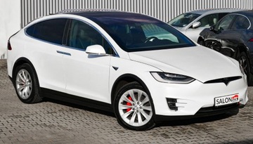 Tesla X 100D 772hp Ludicrous+ AutoPilot Fidelity Hak Winter 20” Biała Perła