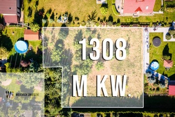 Działka, Borek Strzeliński, 1308 m²