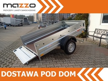 Przyczepka Neptun GN099 DOSTAWA 236x129 UCHYLNA N7-236 rt SPAWANA WYPRZEDAŻ