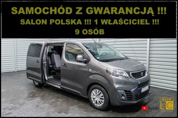 Peugeot Traveller L3 + 9 OSÓB LONG + Salon POLSKA