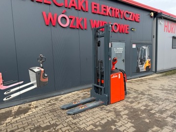 Paleciak elektryczny Linde 1400 kg 555 cm wózek Linde L 14