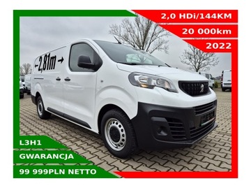 PEUGEOT EXPERT L3H1 2,0HDi/144KM KLIMA DUŻA NAVI PDC TEMPOMAT KAMERA