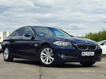 BMW 5 (F10) 520d, Salon Polska, 2.0 Diesel 184KM , Automat, Nawigacja