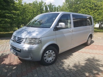 Volkswagen T5 Caravelle 2.5 TDI 96kW 2006r. 9 osob. OKAZJA!