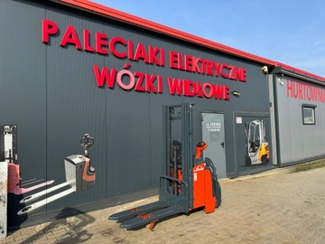 Paleciak elektryczny Linde L 14 Ap 430 cm 1400 kg 2012 r wózek