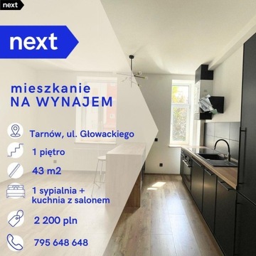 Mieszkanie, Tarnów, 43 m²