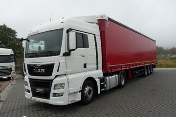 MAN TGX 18.480 + SCHMITZ FIRANKA / ZESTAW STANDARD /