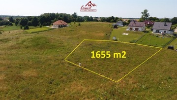 Działka, Miłomłyn, 1655 m²