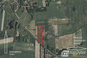 Działka, Stramnica, 3002 m²