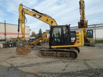 Koparka gąsienicowa Caterpillar Cat 313 F nie 312 4800 mtg waga 14 ton