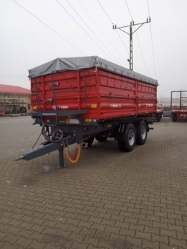 PRZYCZEPA ROLNICZA METAL-FACH T755A 14 TON TANDEM