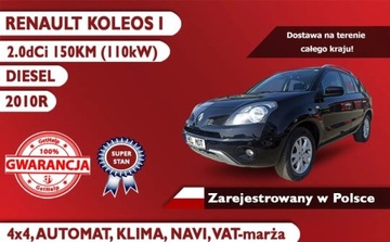 Renault Koleos 4x4 2010R 2.0DCi AUTOMAT, KLIMA...