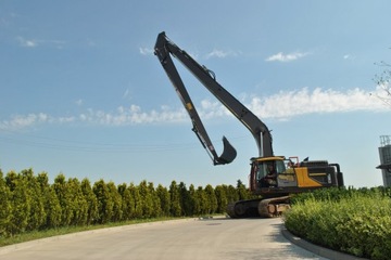 Wysięg Long Reach do maszyn CAT, Komatsu, Volvo