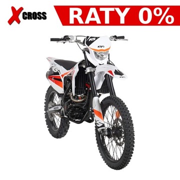 CROSS ENDURO KAYO T4 250 K5 300 Ciecz RATY DOSTAWA Kros MOCNY LAMPA 21/18''