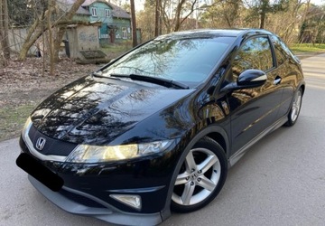 Honda Civic 1.8 Benzyna S-Type Xenon Grzane Fo...