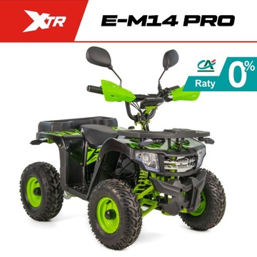 MINI QUAD ELEKTRYCZNY XTR E-M14 E-M12 1200W LICZNIK TRANSPORT RATY +GRATISY