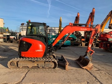 Kubota U50-5 minikoparka 5 ton 2021 tylko 640 mtg 3 łyżki U50 U55 U56