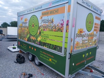 Przyczepa gastronomiczna 3,6m 360cm 3 m Food Truck POD KLUCZ