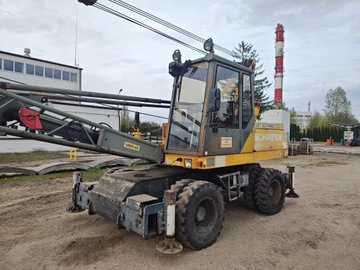 Żuraw budowlany, kołowy samojezdny kratownicowy Sennebogen 612 Deutz diesel