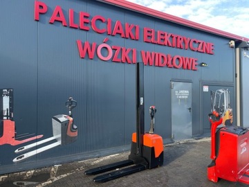 Paleciak elektryczny BT 200 cm 1000 kg Mały wózek