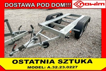 Przyczepa do straży do motopompy rama pod agregat prądotwórczy 2700 kg 2,5m