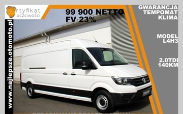 Volkswagen Crafter, L4H3, klima, tempomat, czu...