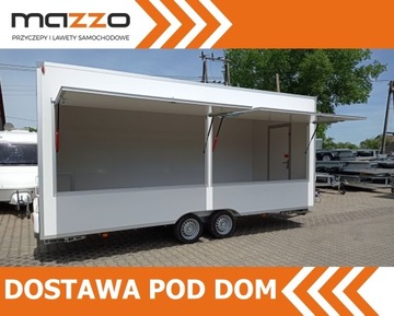 Przyczepa Gastronomiczna Niewiadów H20521HT DOSTAWA! 520x203x230cm HANDLOWA