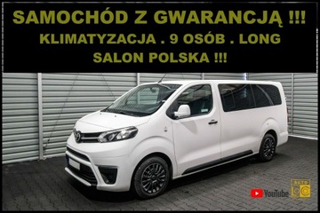 Toyota Proace Verso LONG + 9 Osób + Salon POLSKA