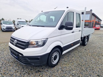 VOLKSWAGEN CRAFTER 2,0TDI 177KONNY DOKA 7OSOBOWA BRYGADÓWKA HDS DZWIG KLIMA