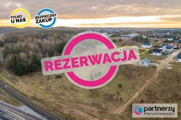 Działka, Borkowo, Żukowo (gm.), 849 m²