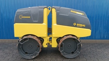 Walec Okołkowany BOMAG BMP 8500 / 14r / wacker neuson rt sc 2