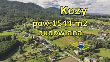 Działka, Kozy, Kozy (gm.), 1544 m²