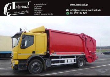 Volvo FE 4x2, smieciarka 1 komorowa, dieselCNG...