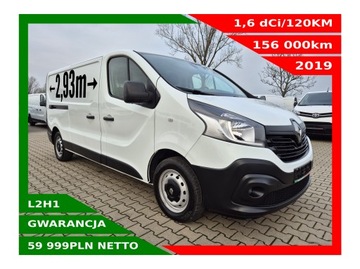 RENAULT TRAFIC LONG 1,6dCI/120KM DUŻA NAVI KLIMA TEMPOMAT CZUJNIKI KAMERA