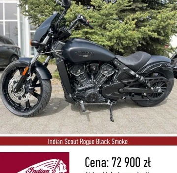 Indian Scout Indian Scout Rogue Black Smoke 20...