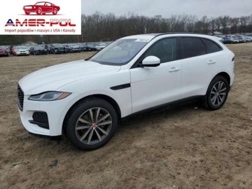 Jaguar F-Pace 2021, 2.0L, 4x4, uszkodzony tyl