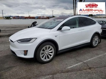 Tesla Model X 2016, 4x4, 75D, uszkodzony tyl