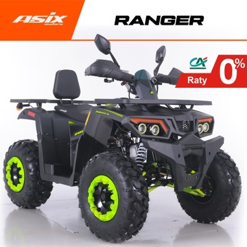 QUAD 250 ASIX RANGER AUTOMAT ŚWIATŁA LED ODŚNIEŻARKA TRANSPORT RATY GRATISY