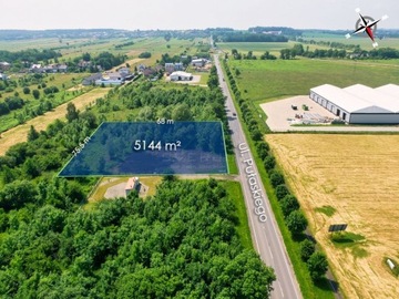 Działka, Myszków, Myszków, 5144 m²