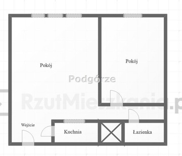 Mieszkanie, Kraków, Nowa Huta, 37 m²