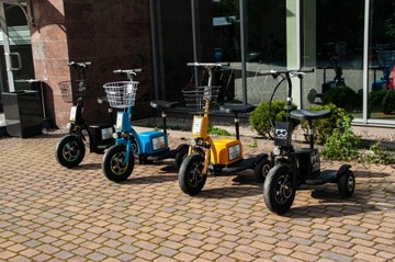 Skuter Elektryczny trójkołowy BILIBIKE500W używany