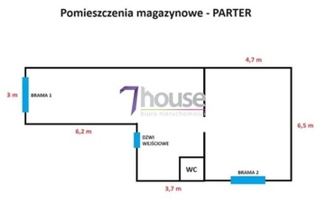 Magazyny i hale, 127 m²