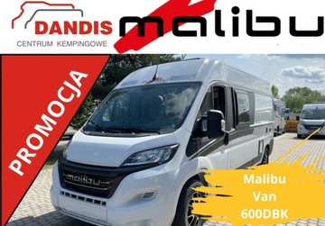 Carthago NOWY Malibu VAN 600 DB K, FIAT 5,99m....