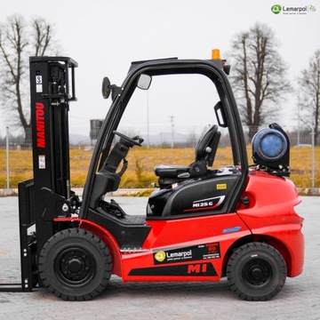 NOWY WÓZEK WIDŁOWY MANITOU MI25G-2,5T LPG- STAGE V