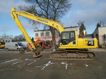 Komatsu PC 210 koparka long reach długie ramię zasięg 15 metrów PC210