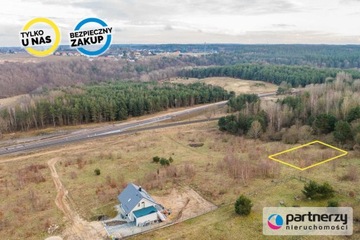 Działka, Borkowo, Żukowo (gm.), 832 m²