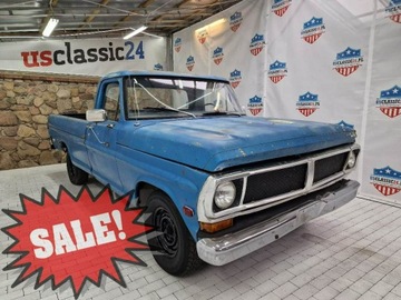 Ford F100 Custom 1971 Pickup V8 manual