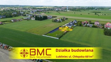Działka, Lubliniec, 661 m²